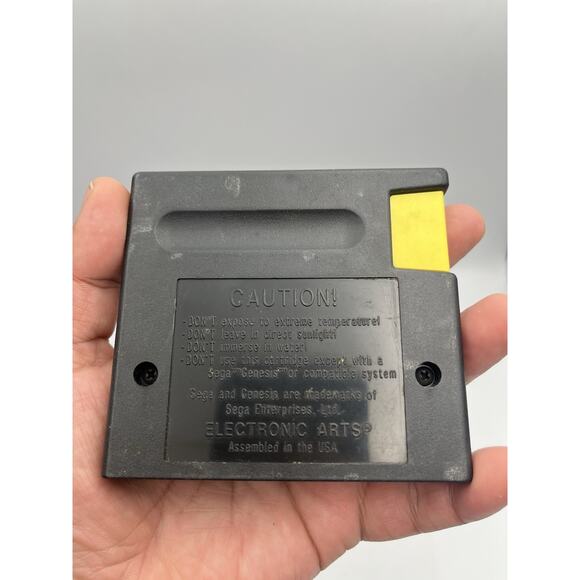 Bulls vs Blazers NBA Playoffs Sega Genesis EA 1993 Cartridge Only Vintage - Picture 2 of 3